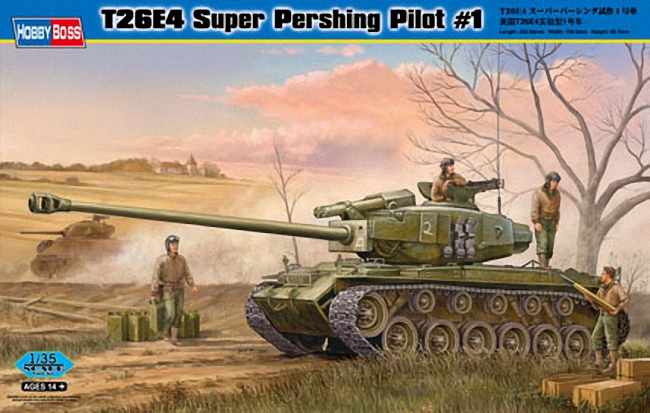 Hobbyboss 1:35 - T26E4 Super Pershing, Pilot #1