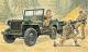 Italeri 1:35 - Willys Mb JeepWith Trailer