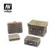 Vallejo Scenics - 1:35 Wicker Suitcases